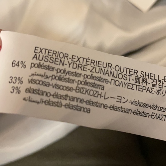 New Zara Cropped Oversized Blazer Tan M - Picture 7 of 7